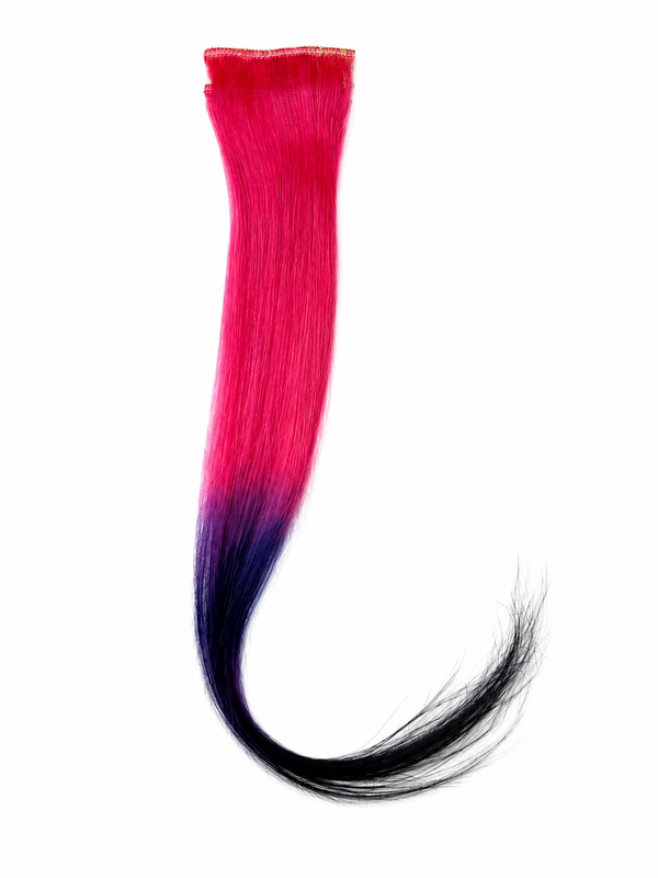 Mèche clipsable - Rose ombré