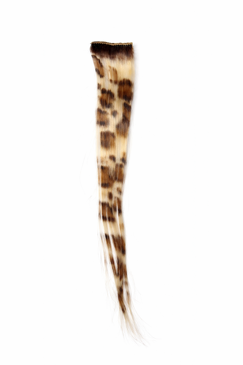 Mèche clipsable —  Léopard